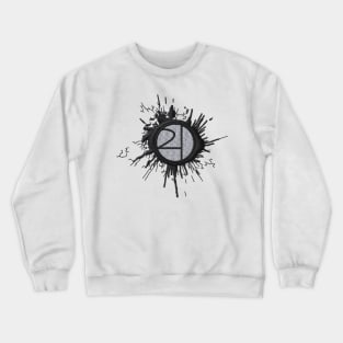 Stoner Symbol Splat Crewneck Sweatshirt